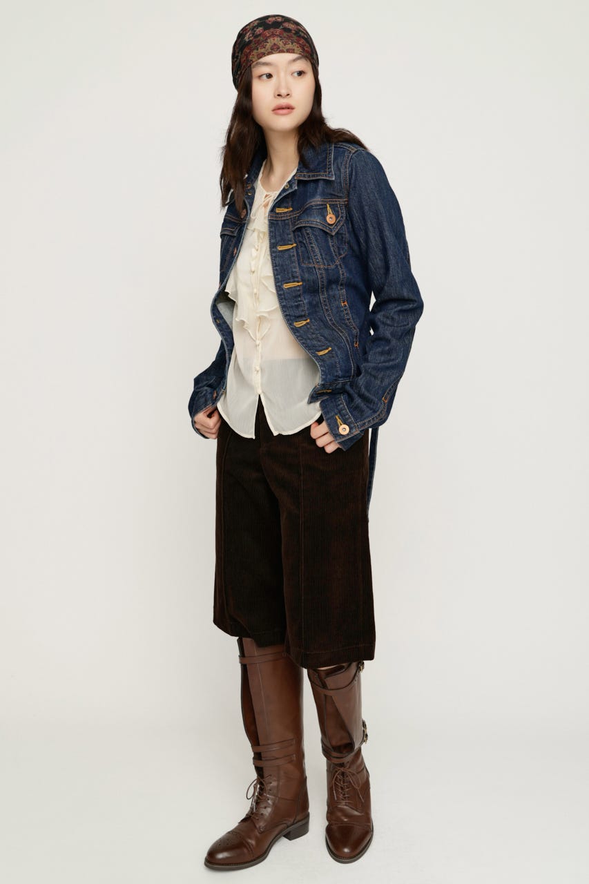 CORDUROY HALF P／T BRN FREE