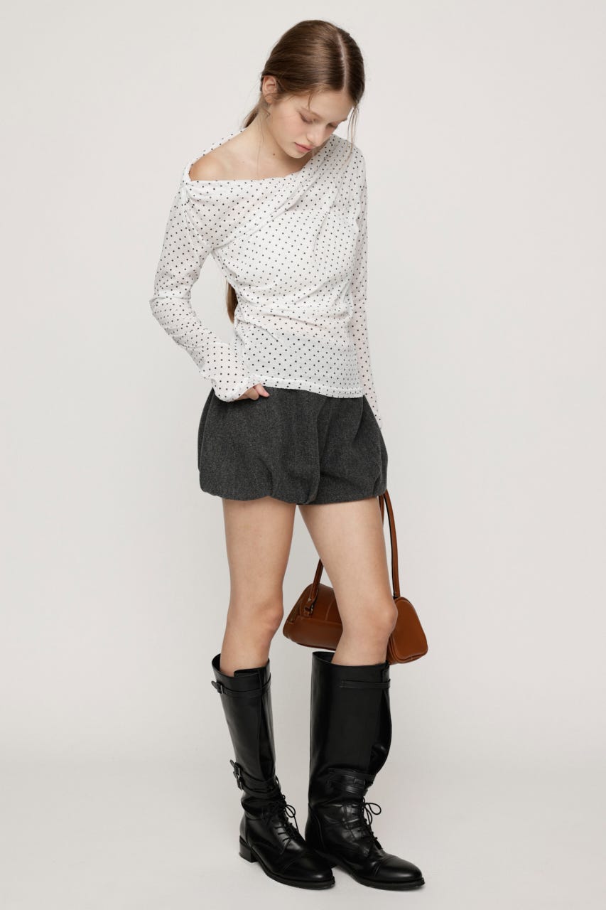 【AW PRE ORDER 第2弾】BALLOON ショートパンツ T.GRY 1