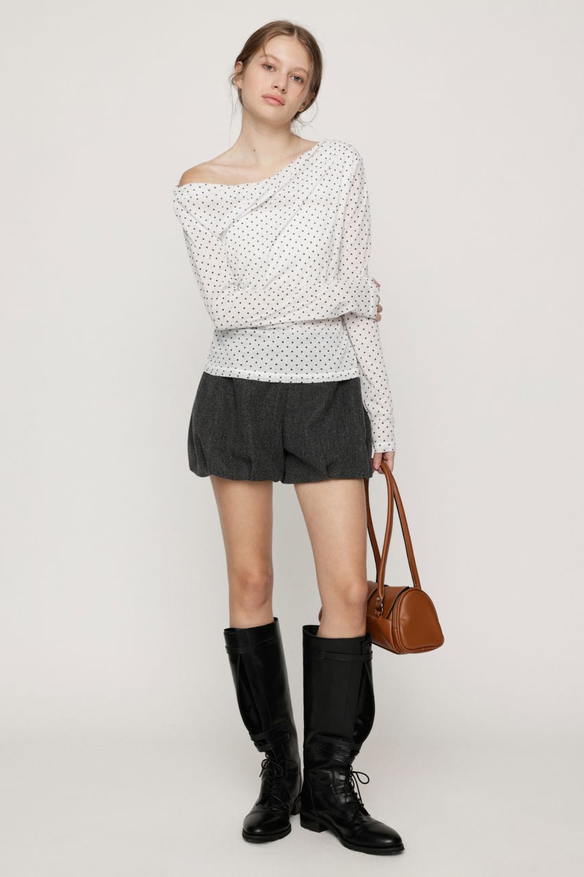 【AW PRE ORDER 第2弾】BALLOON ショートパンツ T.GRY 1