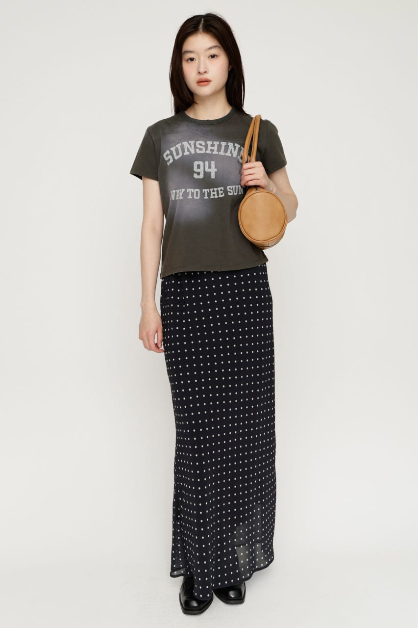 COMFORT MAXI スカート BLK 1