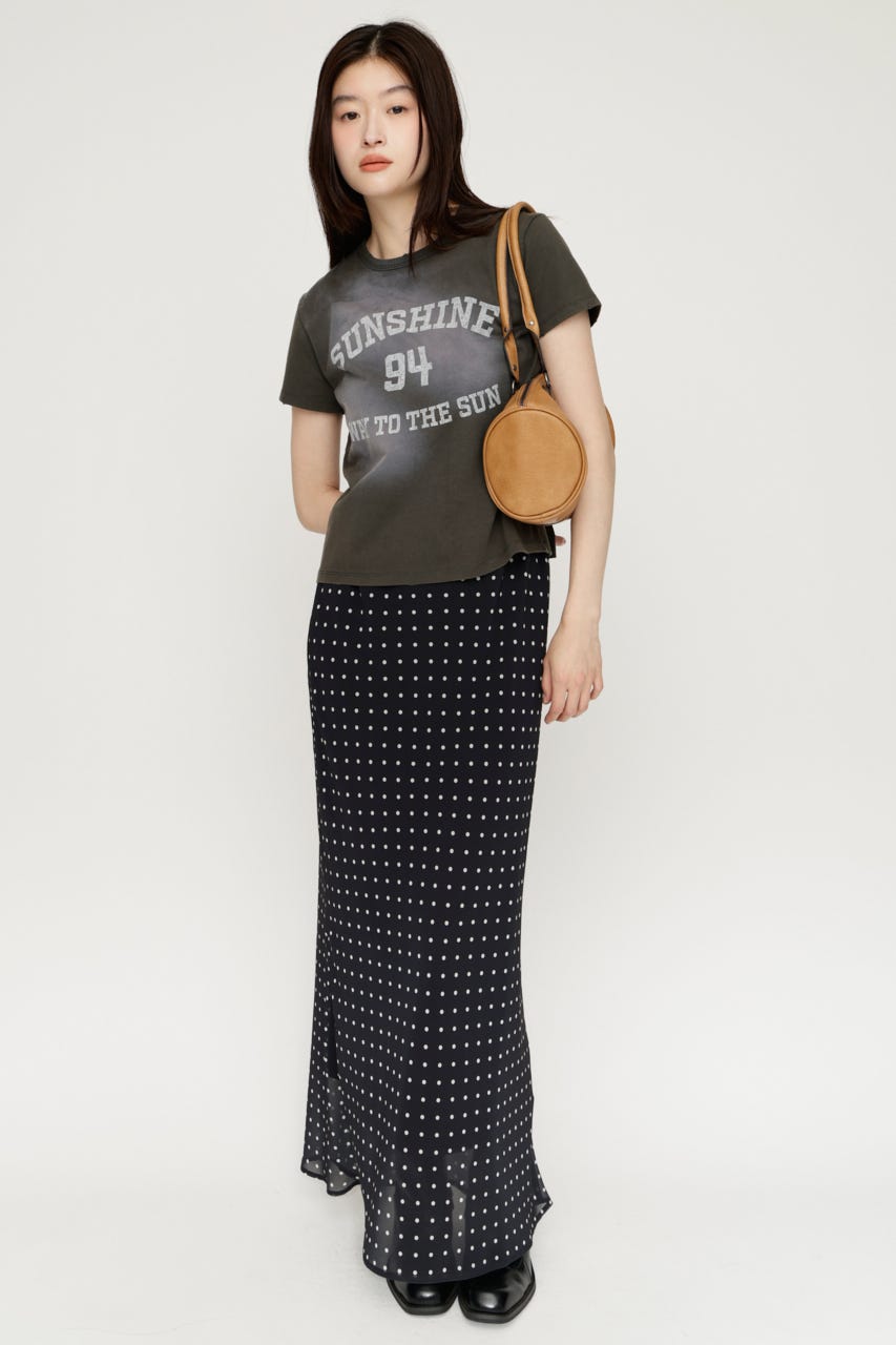 COMFORT MAXI スカート BLK 1