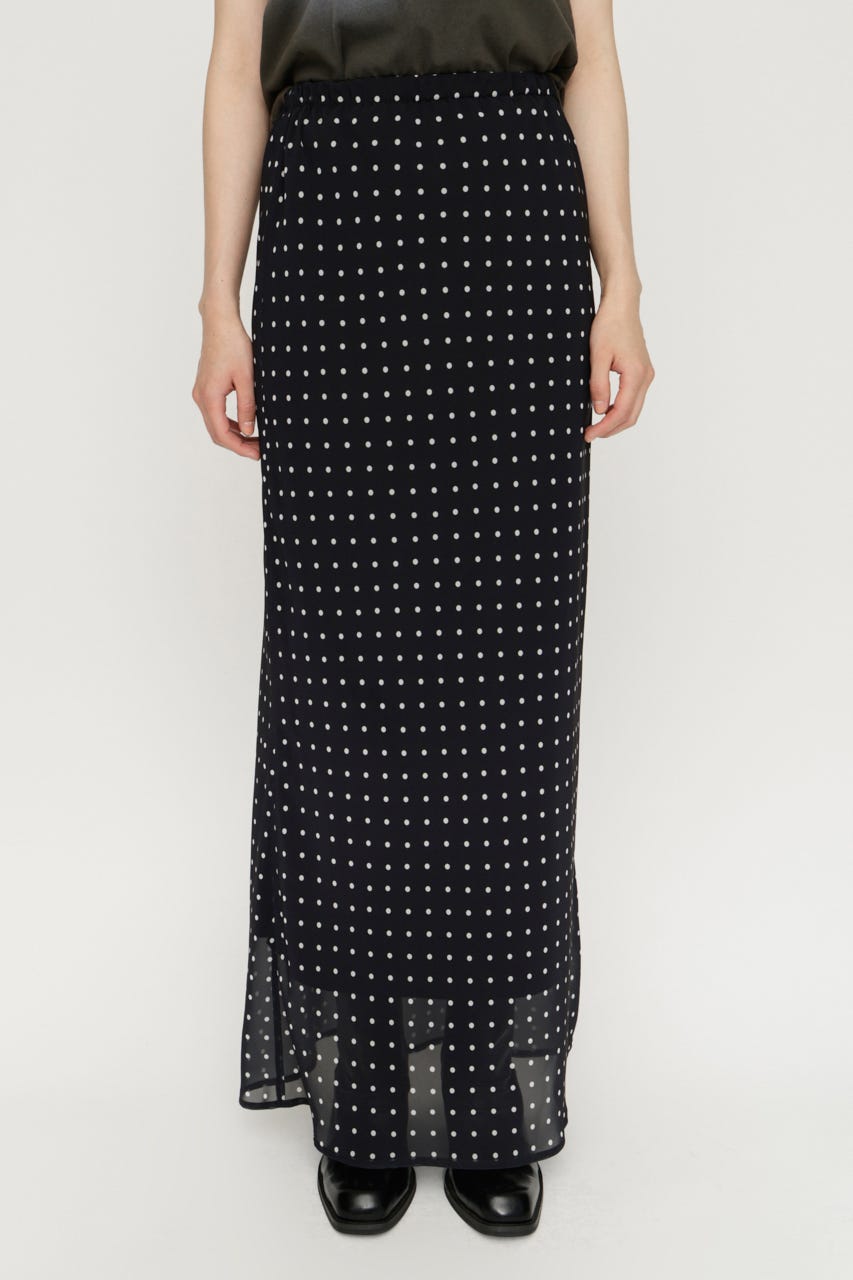COMFORT MAXI スカート BLK 1