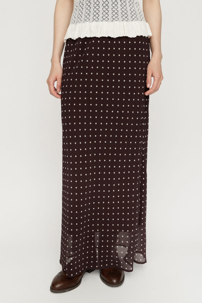 COMFORT MAXI スカート BRN 1
