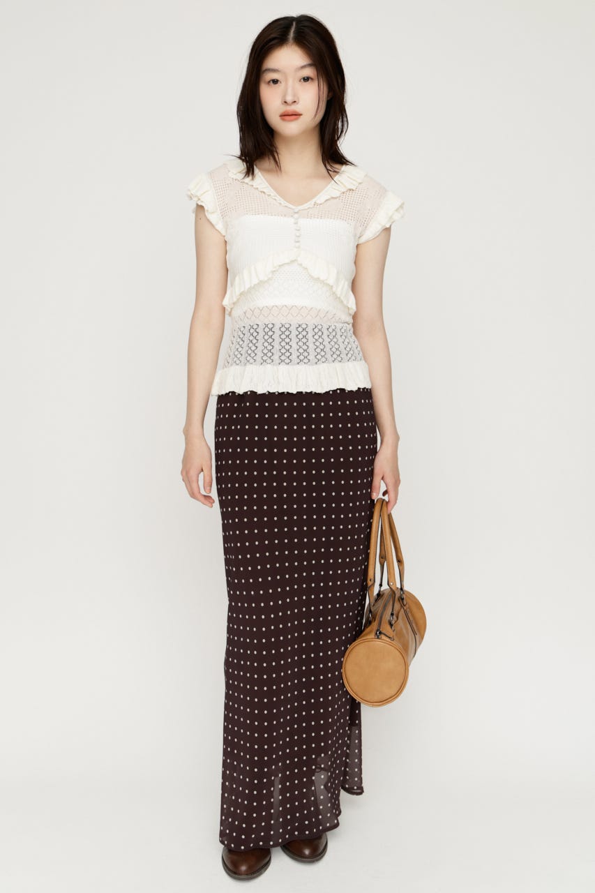 COMFORT MAXI スカート BRN 1