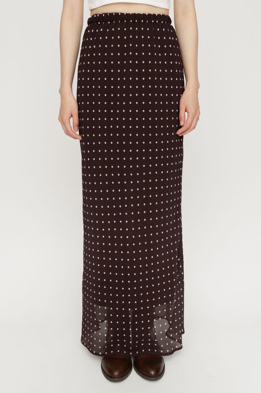 COMFORT MAXI スカート BRN 1