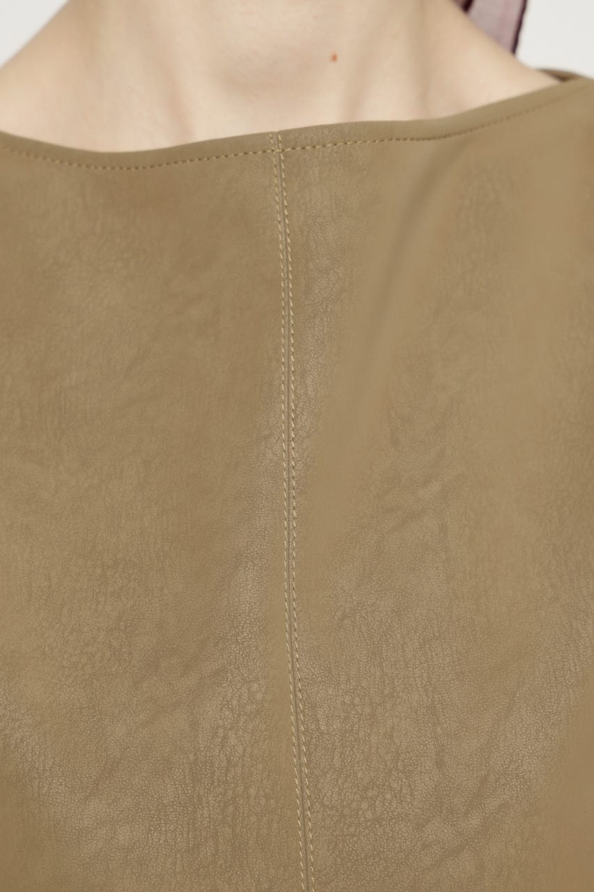 BOAT NECK PENCIL M／ワンピース BEG FREE