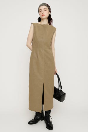 BOAT NECK PENCIL M／ワンピース