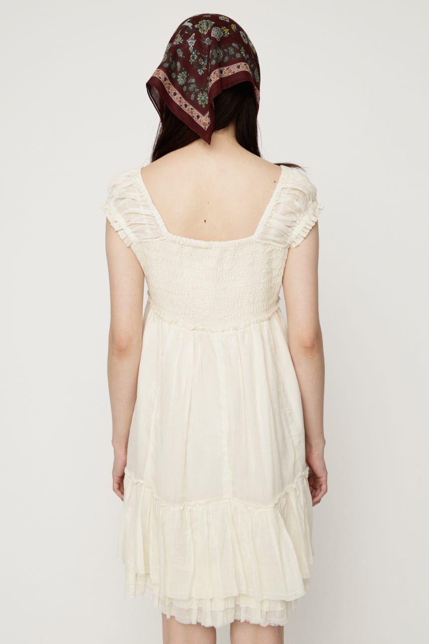 LACE CAMI SHORT ドレス O/WHT FREE
