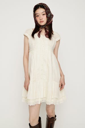 LACE CAMI SHORT ドレス