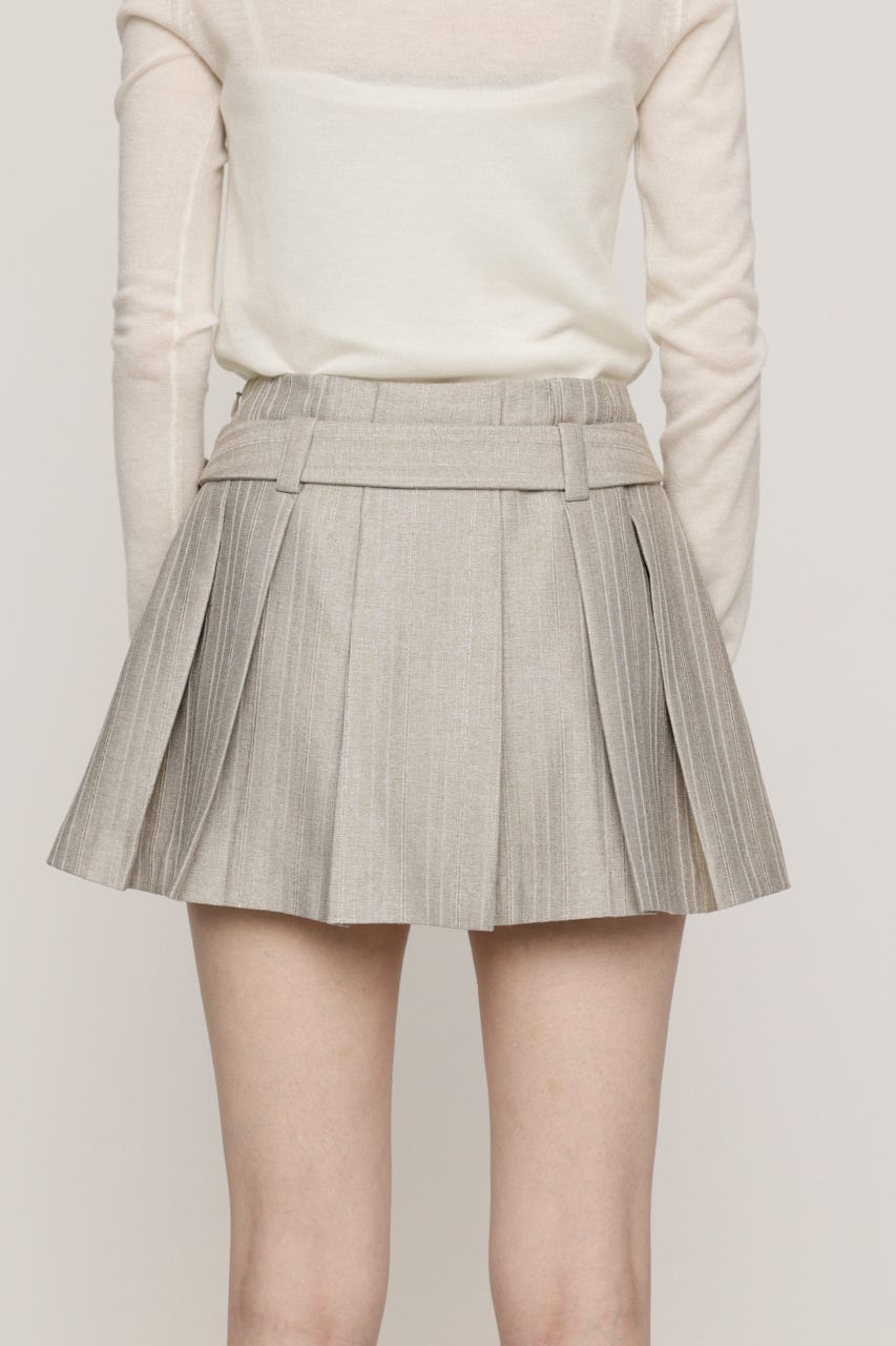 HERRINGBONE PUFF SLEEVE 2P BEG 1