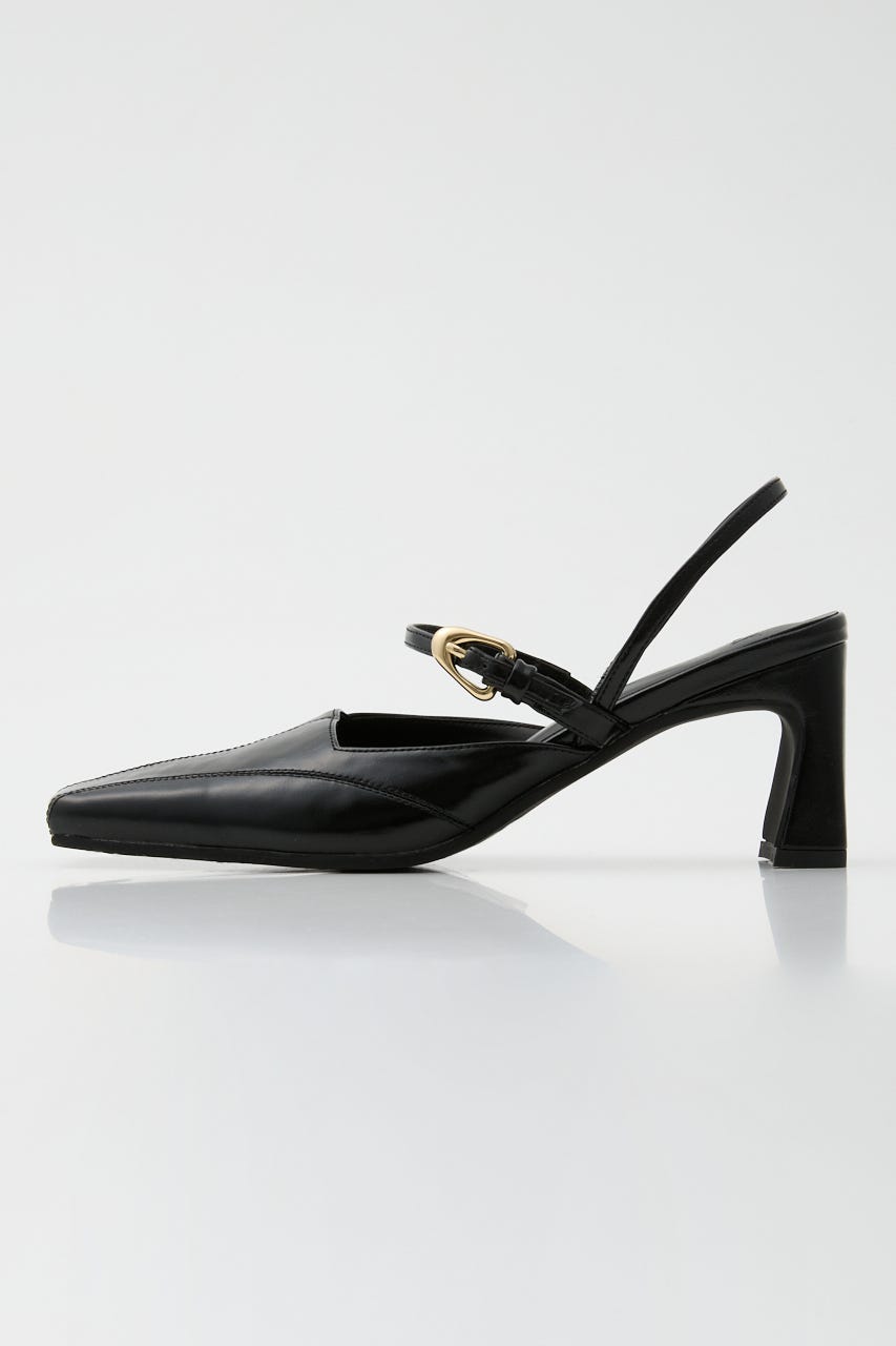 TINY SQUARE MARY JANE サンダル BLK S