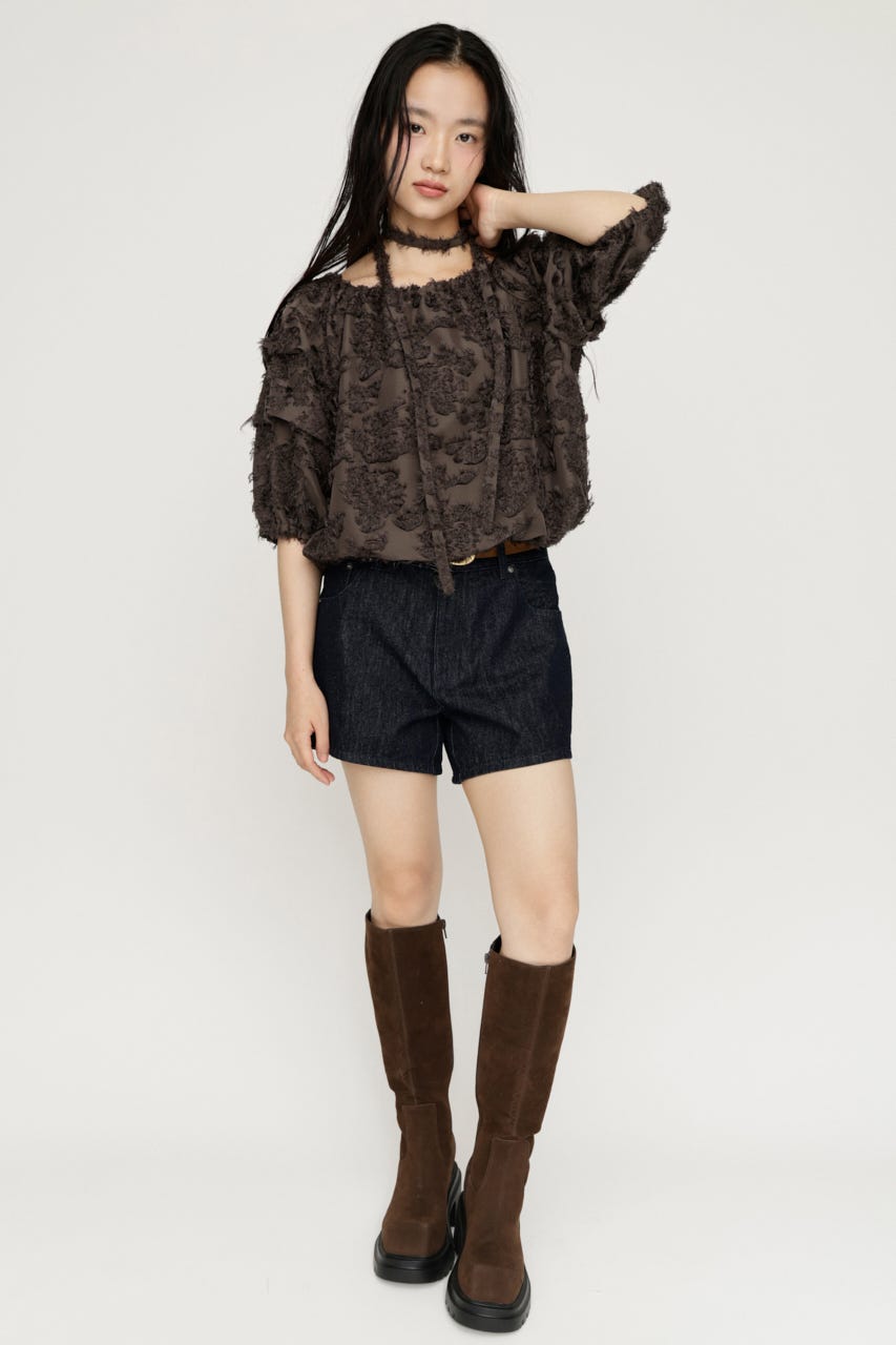 sly SQUARE TOE KNEE ブーツ SLY | SQUARE TOE KNEE ブーツ (ブーツ ) |SHEL'TTER WEBSTORE