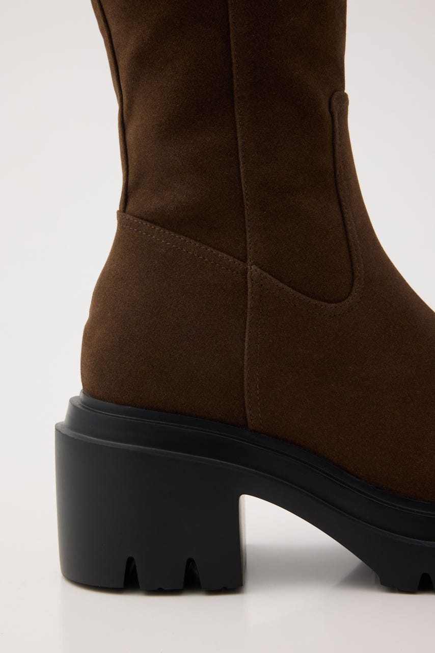 SLY | SQUARE TOE KNEE ブーツ (ブーツ ) |SHEL'TTER WEBSTORE