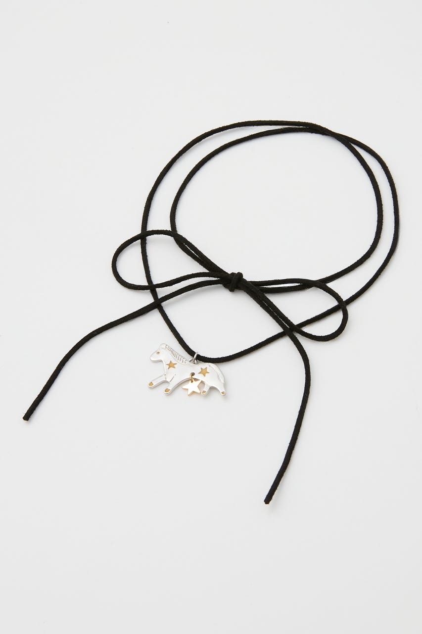 HORSE MOTIF ネックレス SLV FREE