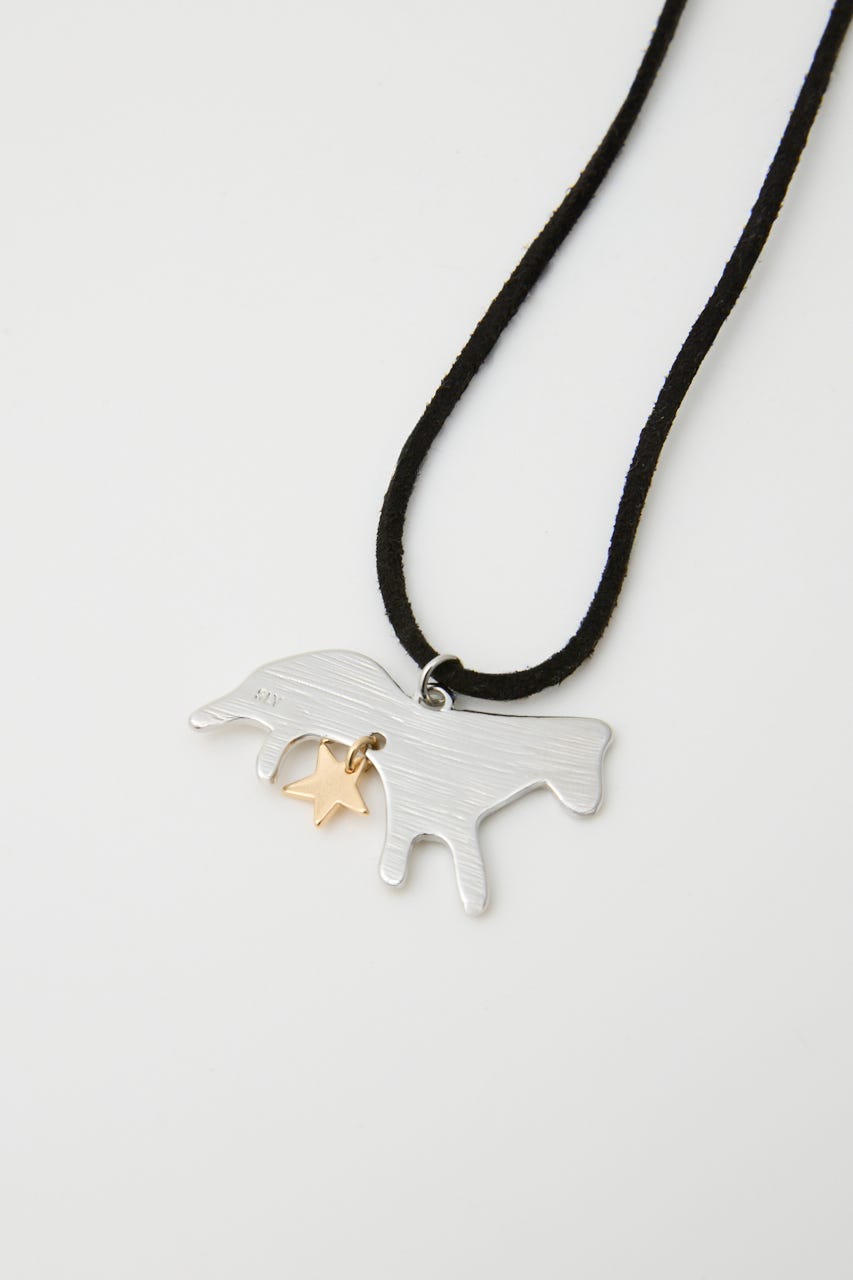 HORSE MOTIF ネックレス SLV FREE