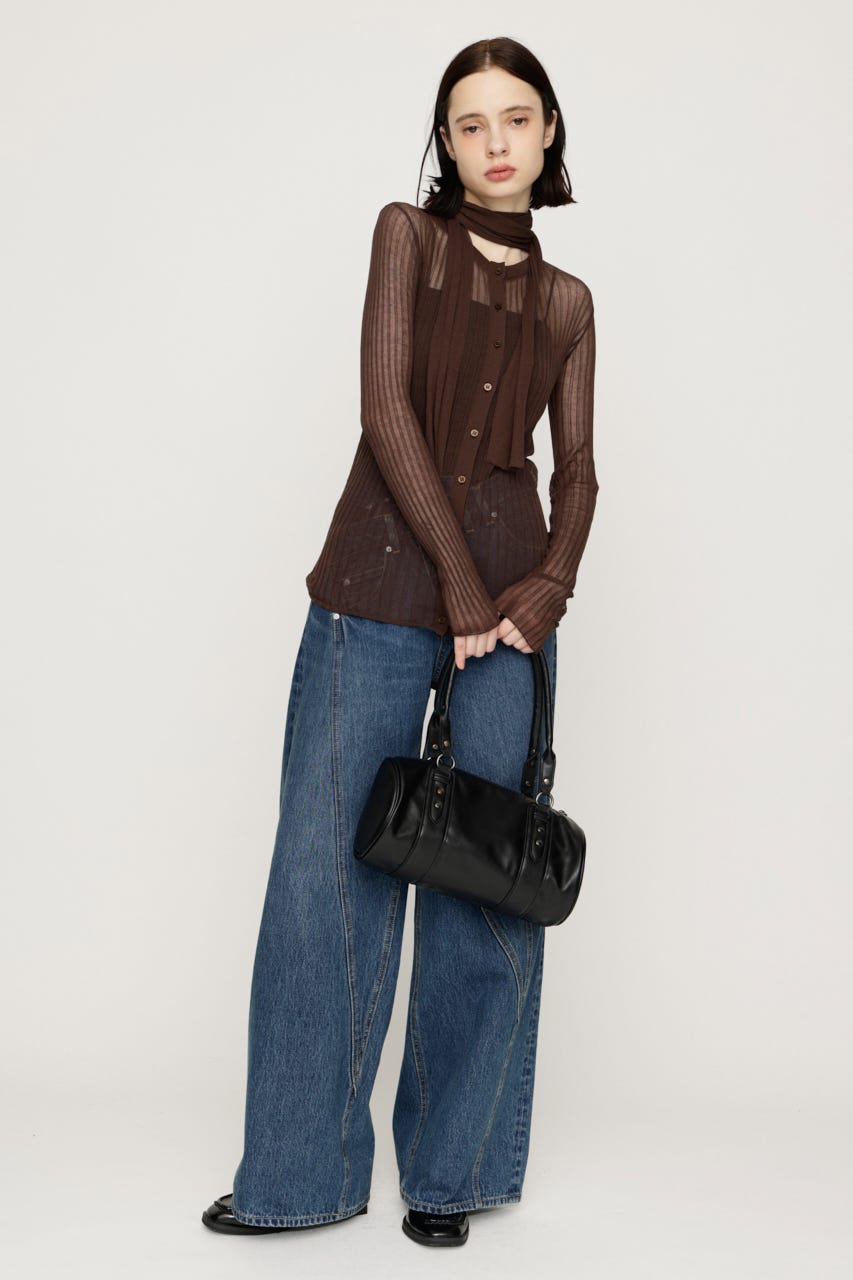 SHEER TIGHT トップス BRN FREE