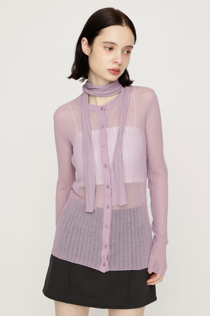 SHEER TIGHT トップス L/PUR FREE