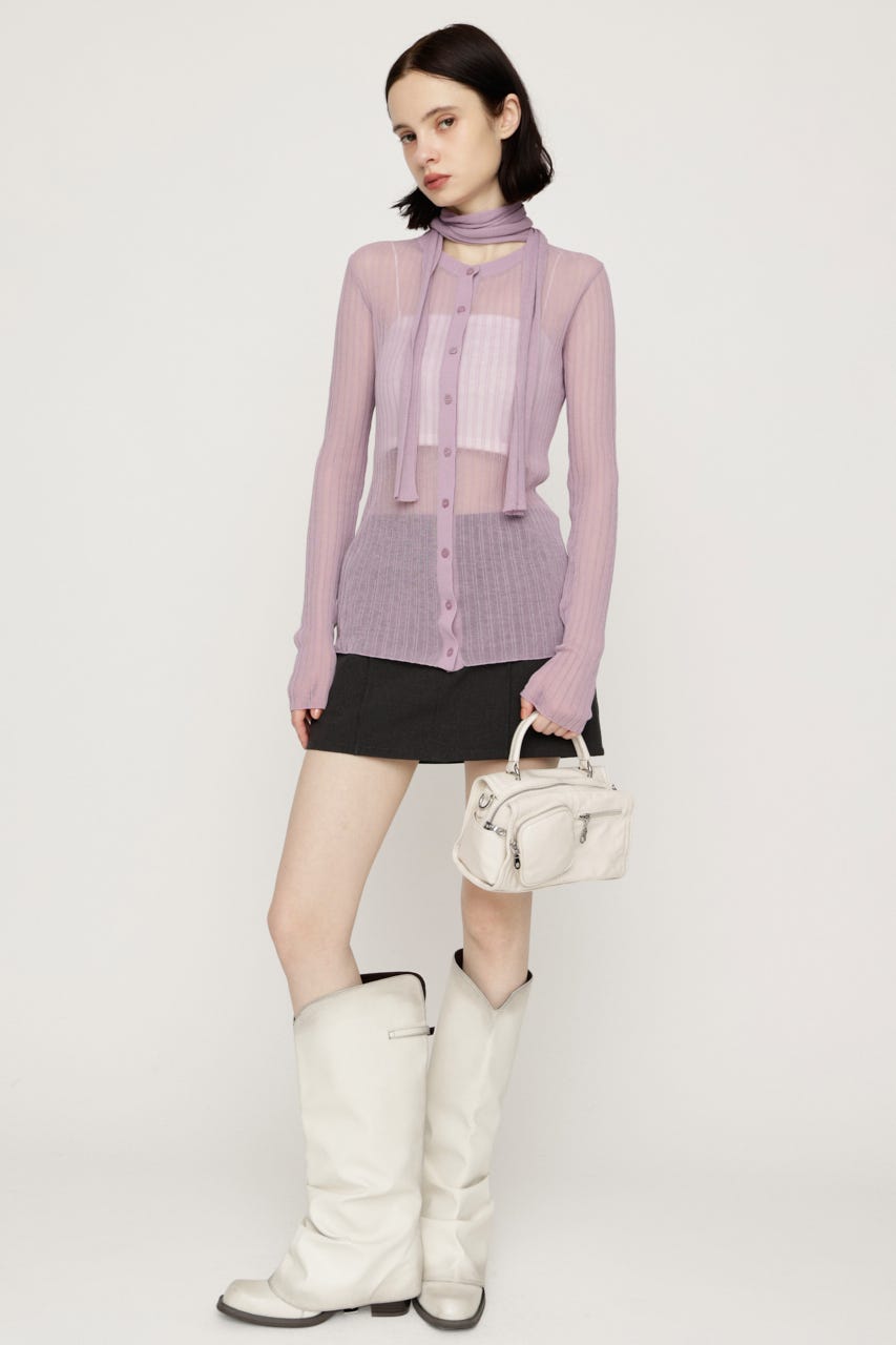 SHEER TIGHT トップス L/PUR FREE