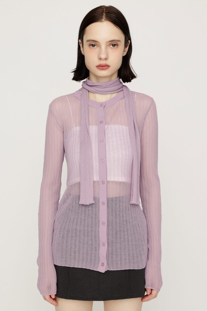 SHEER TIGHT トップス L/PUR FREE