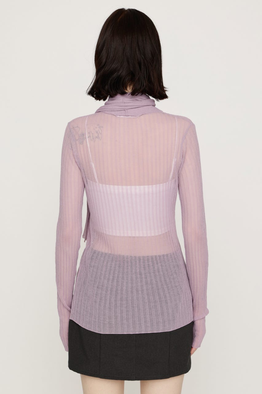 SHEER TIGHT トップス L/PUR FREE