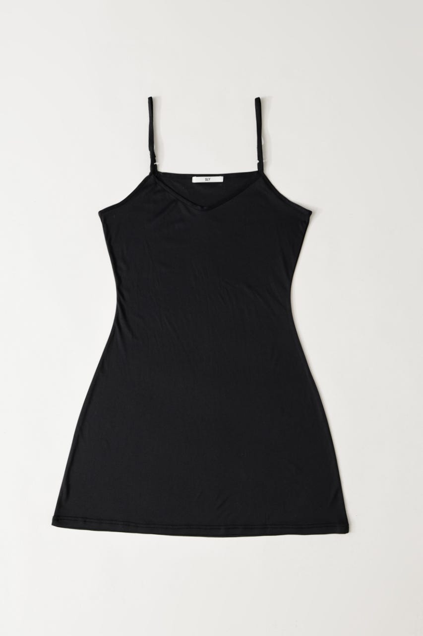CROCHET KNIT ショートワンピース BLK FREE