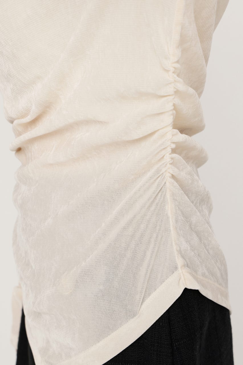 【AW PRE ORDER 第2弾】OFF SHOULDER VELOUR トップス IVOY FREE