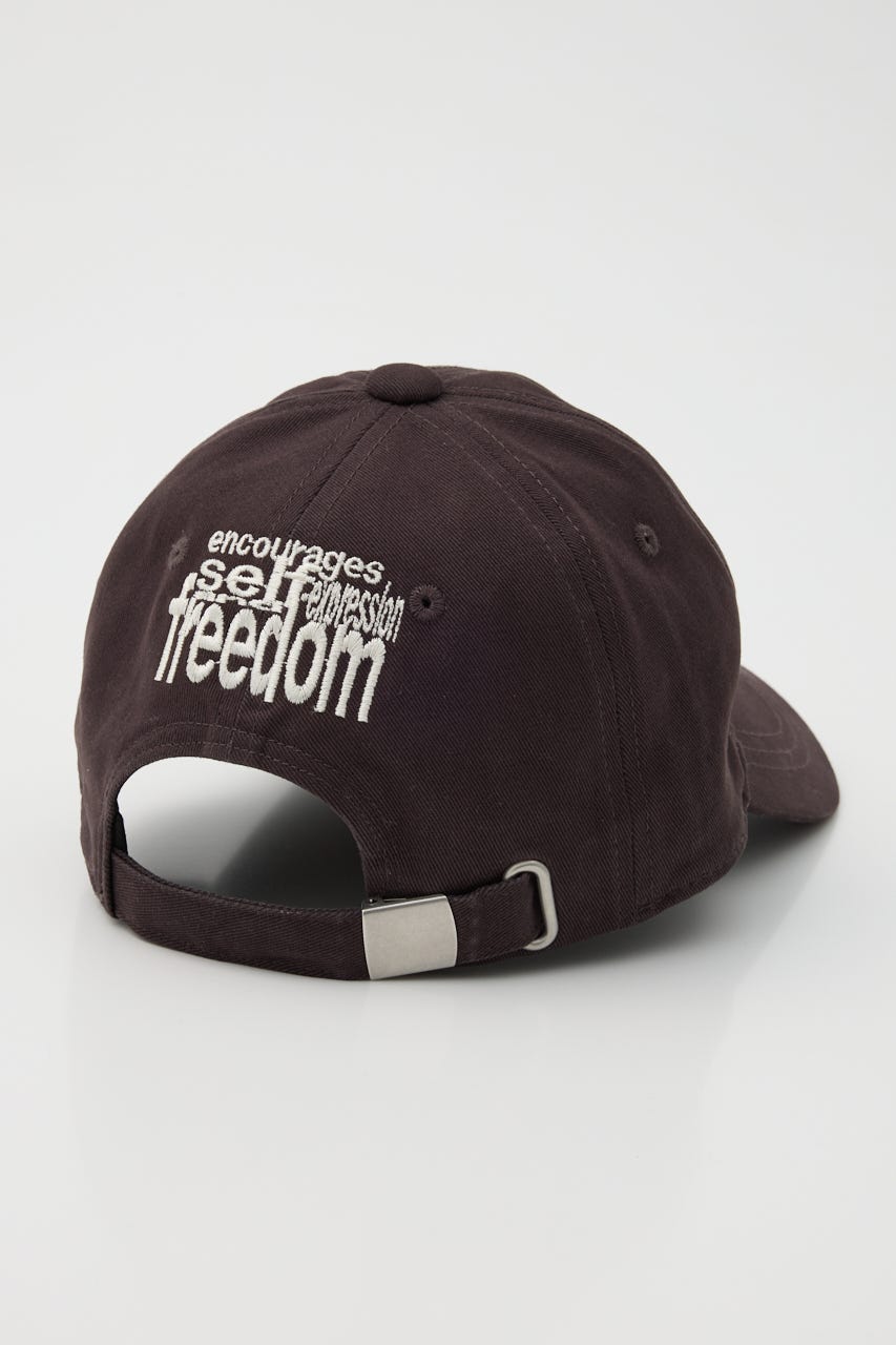 【THROW】ESQWE LOGO キャップ L/BLK FREE