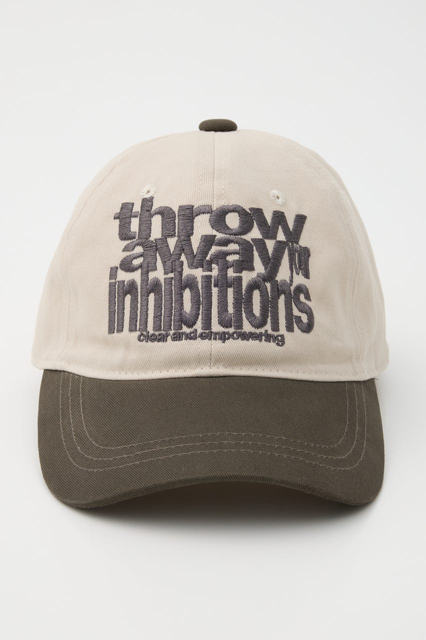 【THROW】ESQWE LOGO キャップ M/BEG FREE