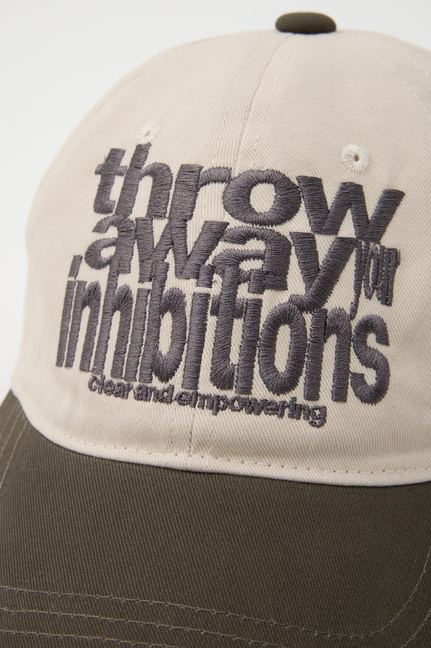 【THROW】ESQWE LOGO キャップ M/BEG FREE