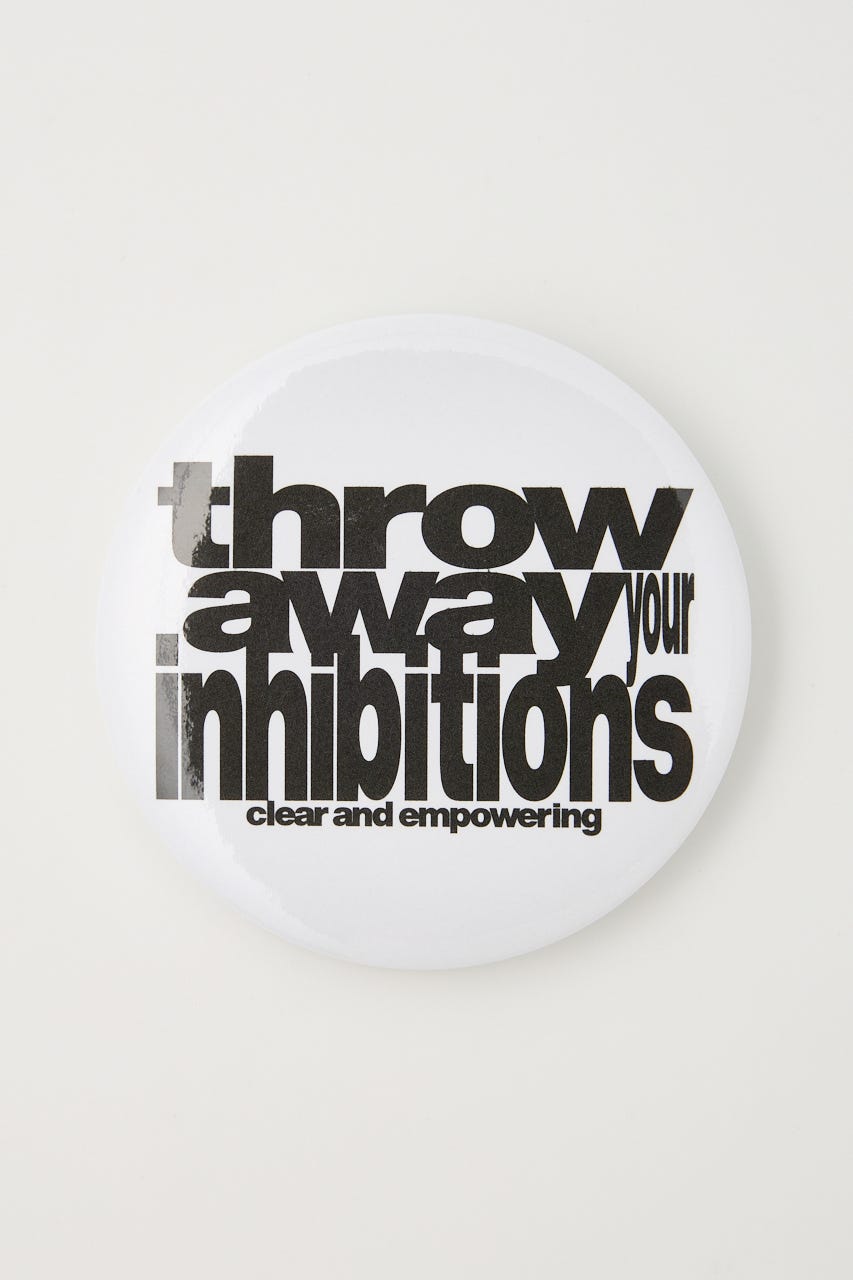 【THROW】ESQWE BADGE SET Multi_1 FREE