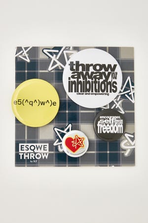 【THROW】ESQWE BADGE SET