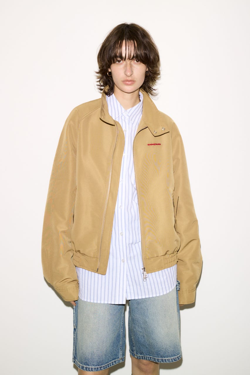 【THROW】ESQWE HARRINGTON ジャケット BEG FREE