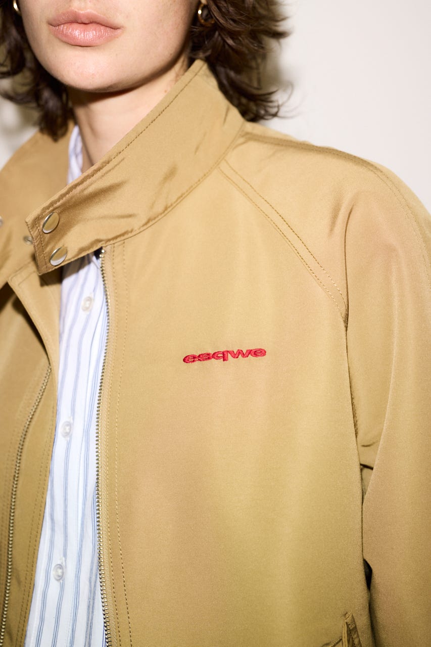 【THROW】ESQWE HARRINGTON ジャケット BEG FREE