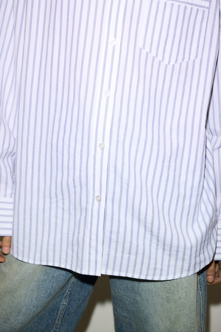 【THROW】ESQWE COTTON LOOSE シャツ M/WHT FREE