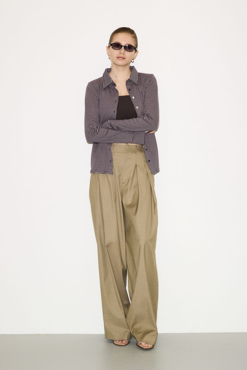 【THROW】MillerxTHROW シャツ M/BRN FREE