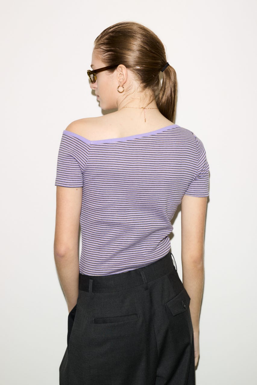 【THROW】MillerxTHROW ONESHOULDER トップス M/PUR FREE