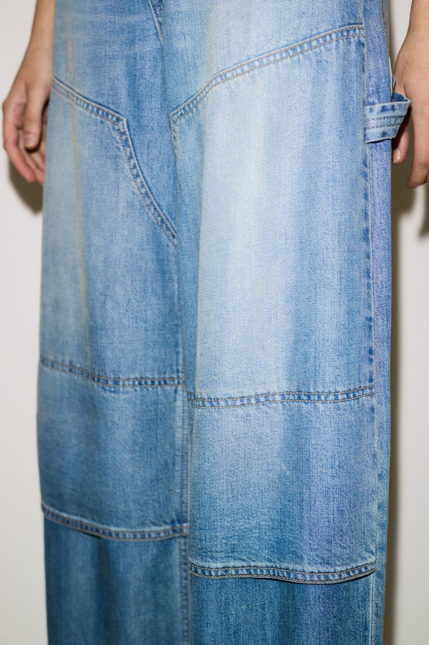 【THROW】PAINTER TENCEL WIDE PT-AB L/BLU 1