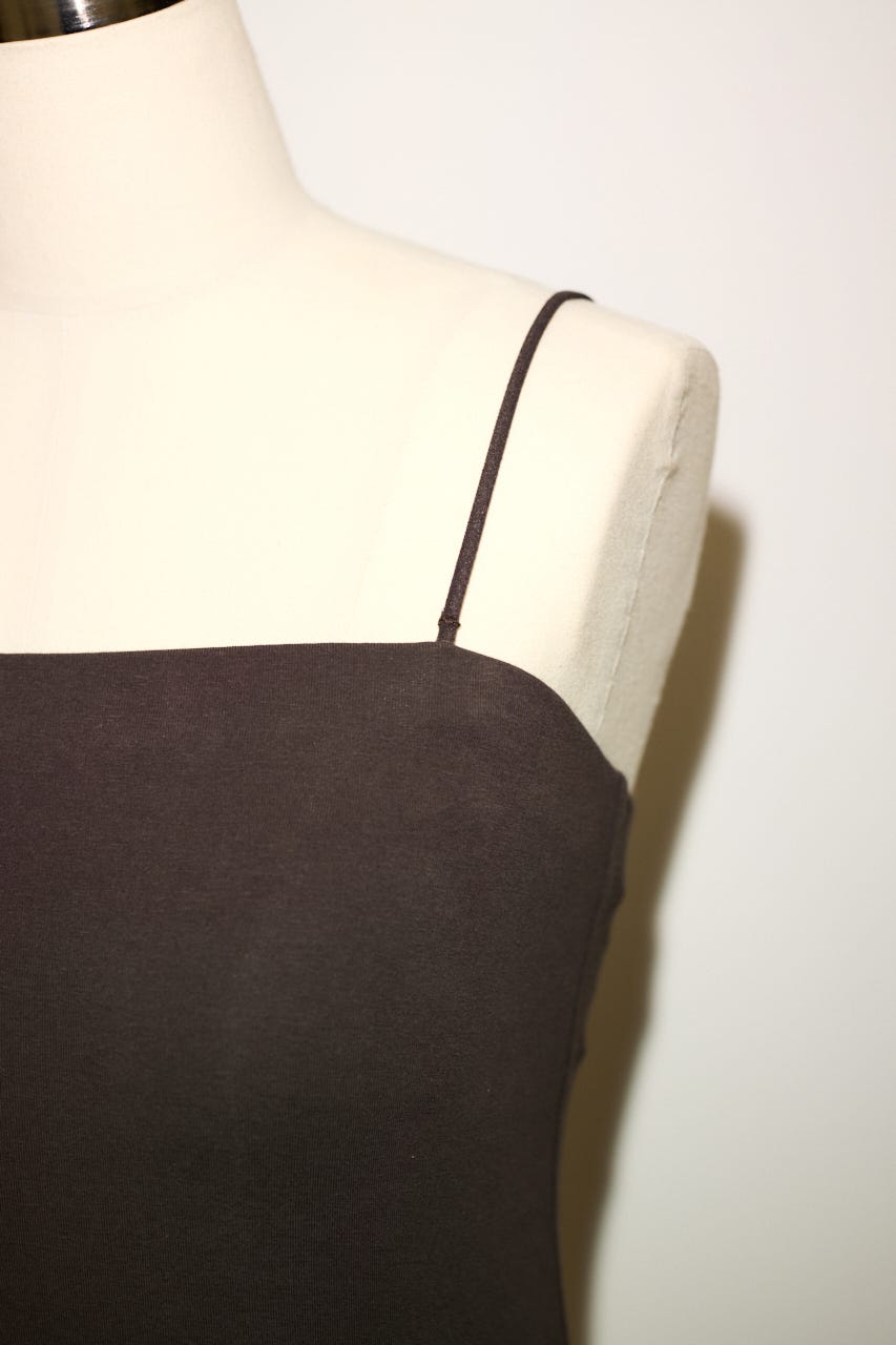 【THROW】COMFORT CUP IN キャミソール BRN 2