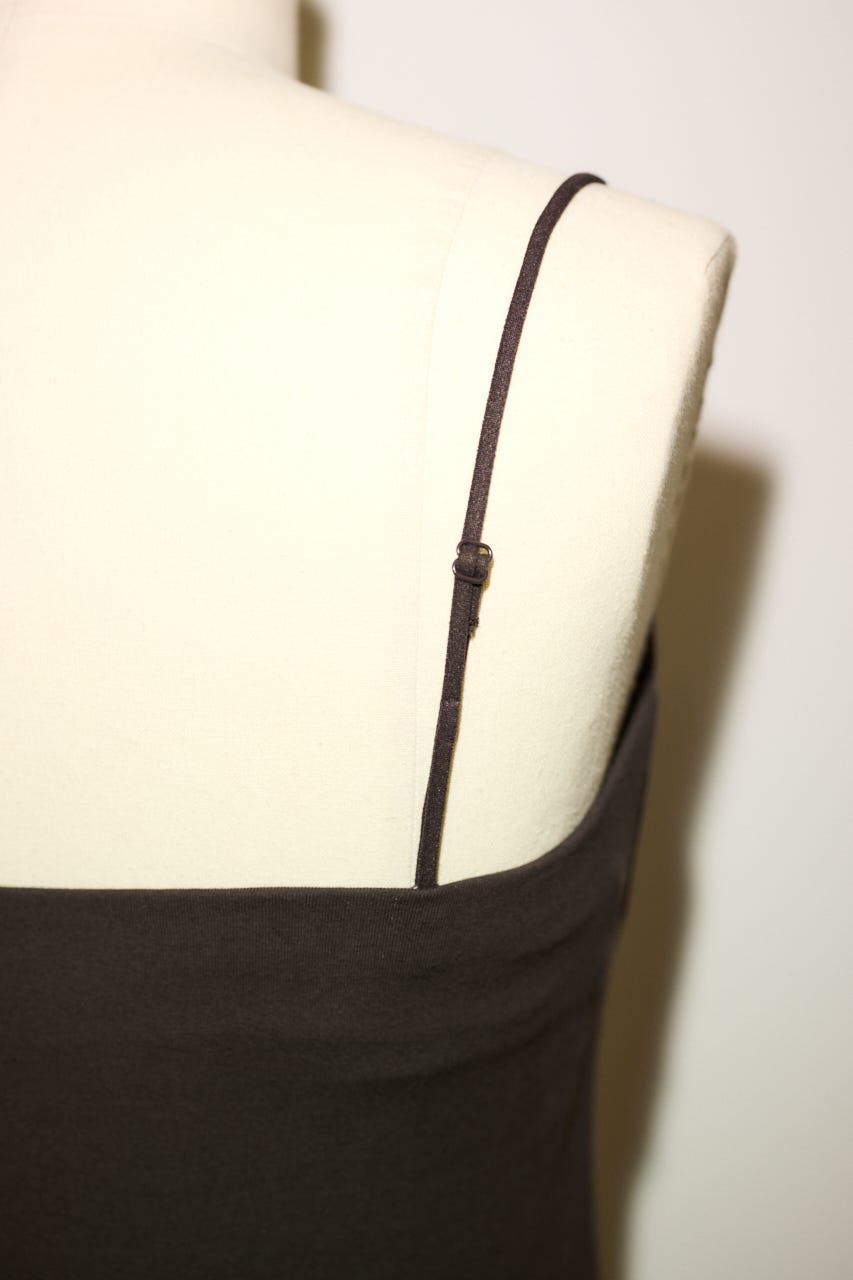 【THROW】COMFORT CUP IN キャミソール BRN 2