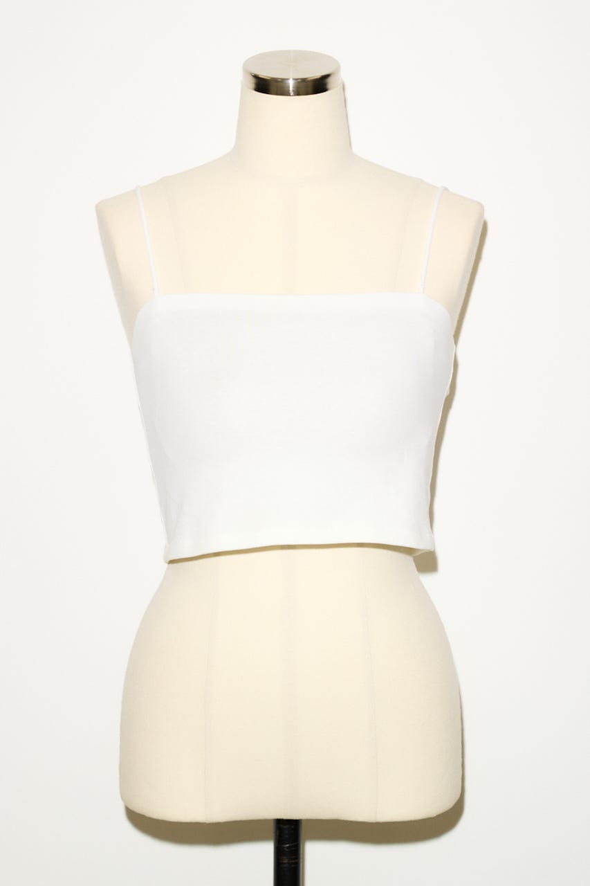 【THROW】COMFORT CUP IN キャミソール WHT 1