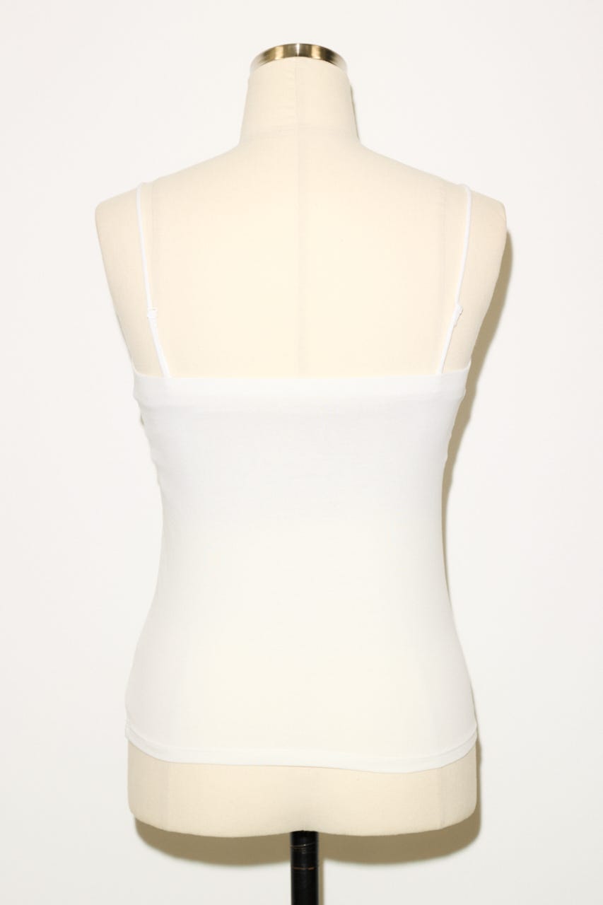 【THROW】COMFORT CUP IN キャミソール WHT 1