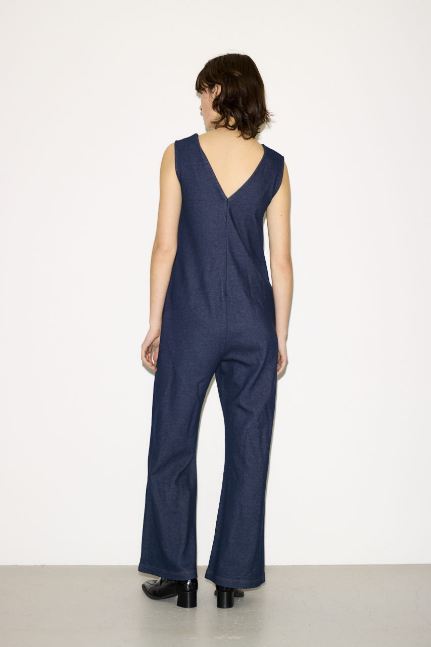 【THROW】BACK OPEN オールインワン NVY FREE