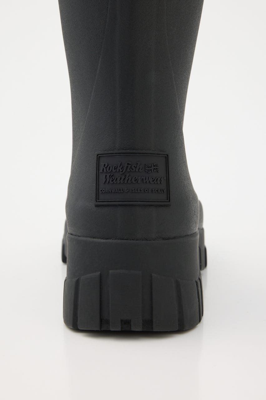 FLATFORM LACEUP RAINBOOTS_L／G BLK 23.0cm