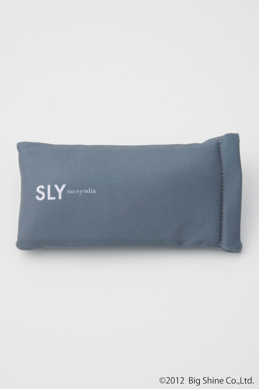 【noeyedia】OVAL FRAME アイウェア BLK FREE