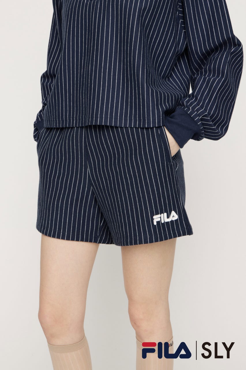 FILA x SLY SW ショートパンツ M/NVY FREE