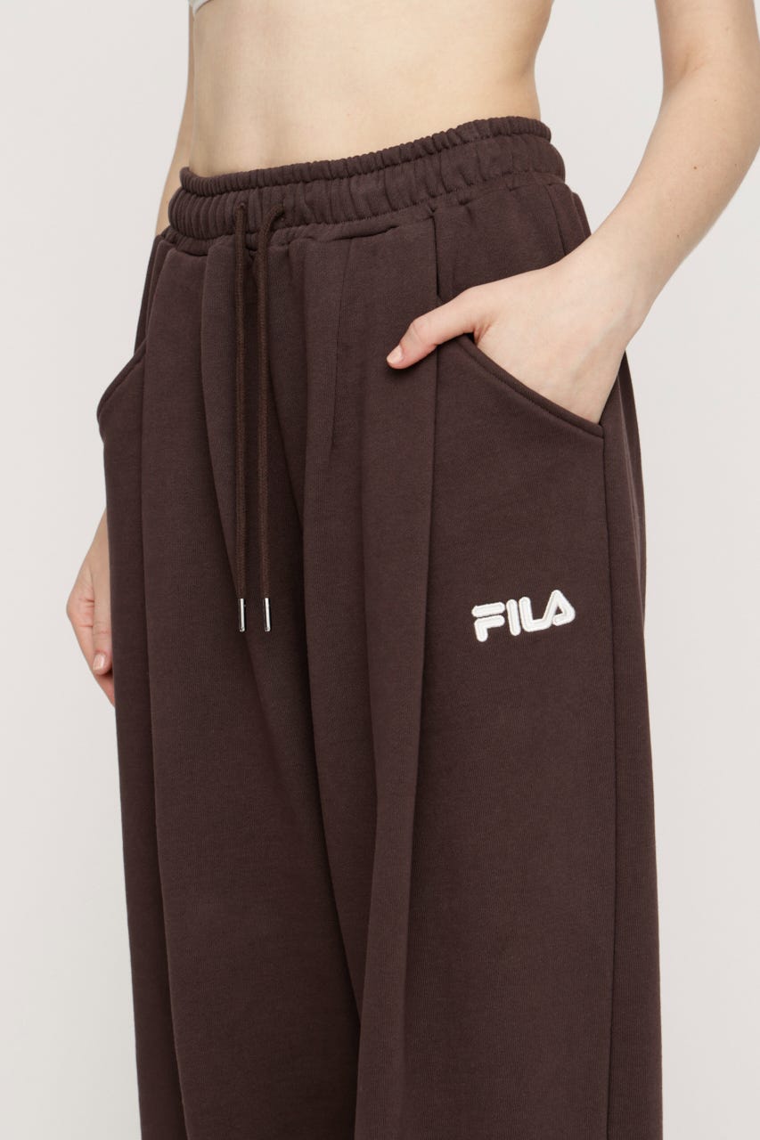 FILA x SLY BARREL LEG SW パンツ BRN FREE
