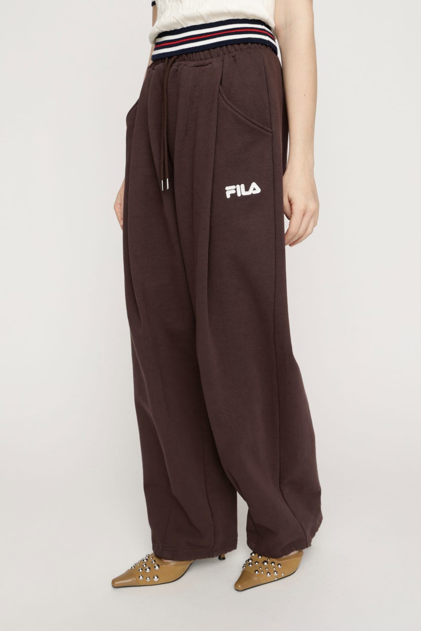 FILA x SLY BARREL LEG SW パンツ BRN FREE