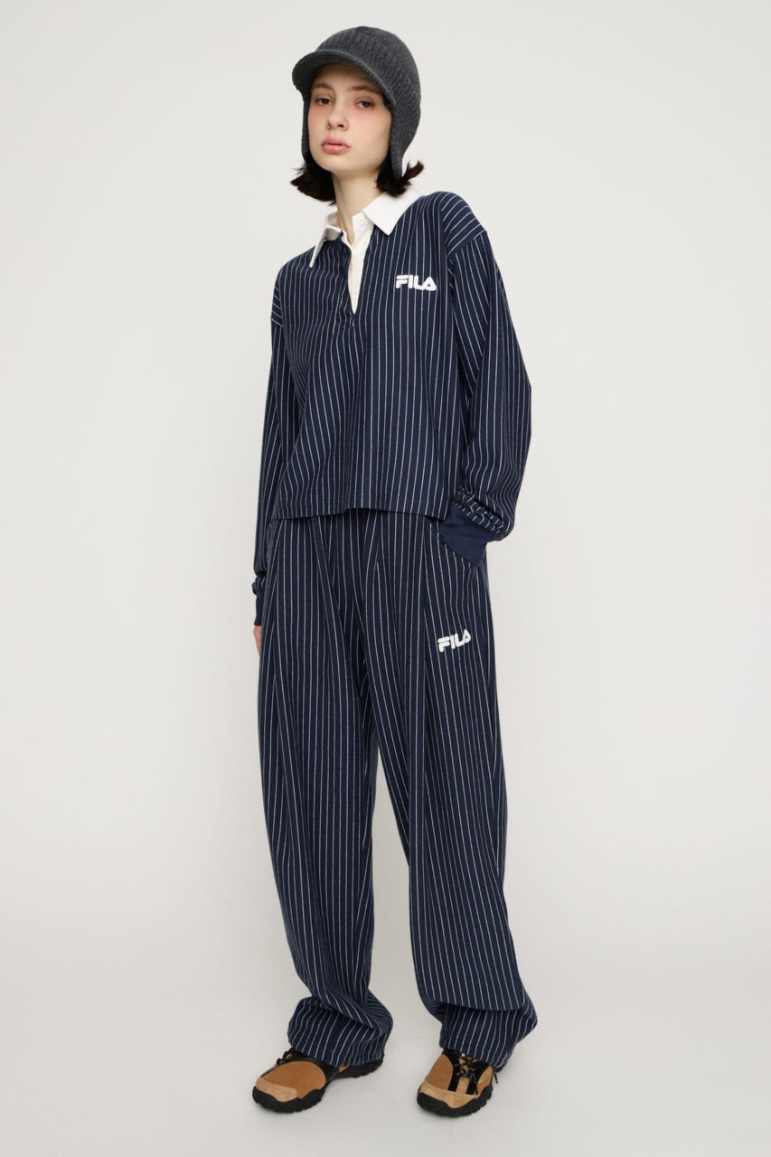 FILA x SLY BARREL LEG SW パンツ M/NVY FREE