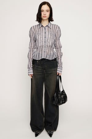 RANDOM SHIRRING トップス