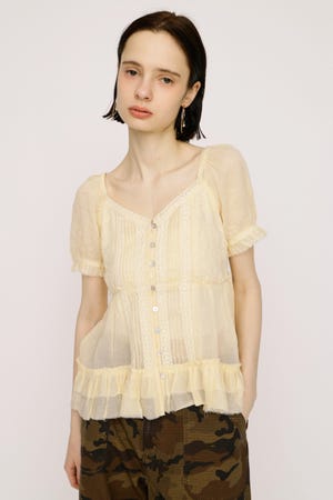 BABY DOLL COTTON ブラウス